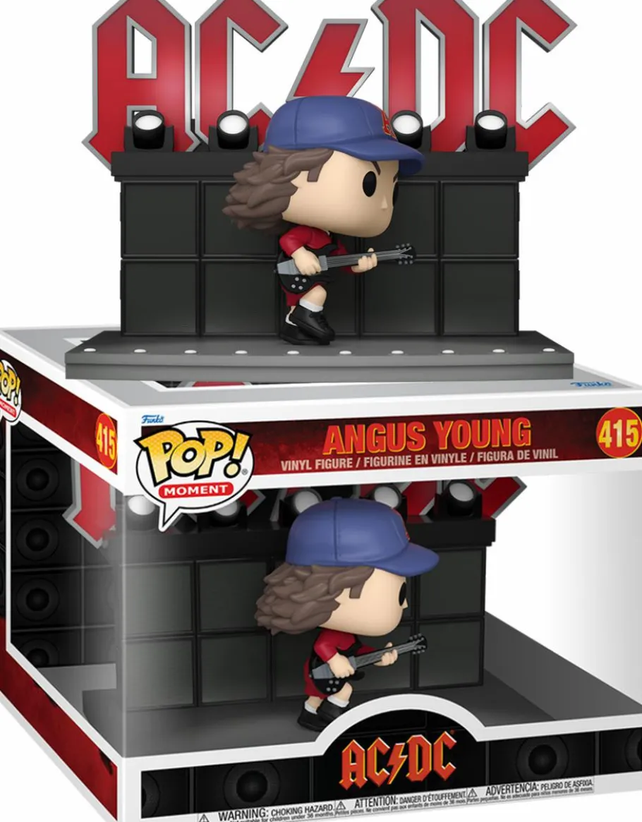 Pop! Moments>AC/DC - Angus Young Dancing on Stage Pop! Moment Vinyl Figure