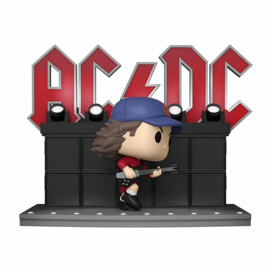 Pop! Moments>AC/DC - Angus Young Dancing on Stage Pop! Moment Vinyl Figure