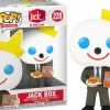 Standard Pop!>Jack in the Box Ad Icons: - Jack Box with Burger Pop! Vinyl Figure