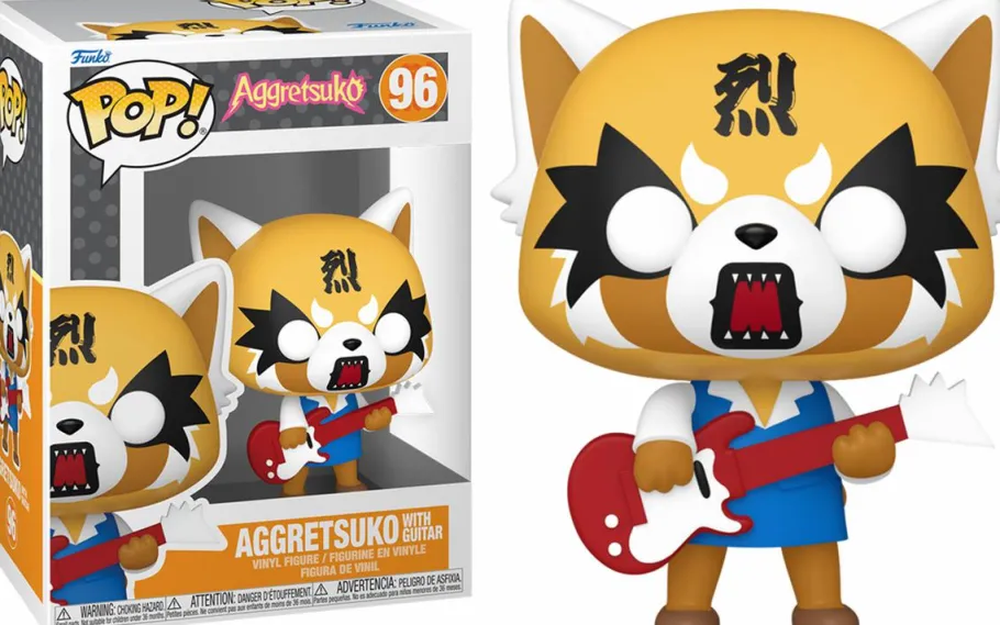 Standard Pop!>Aggretsuko - with Guitar Pop! Vinyl Figure