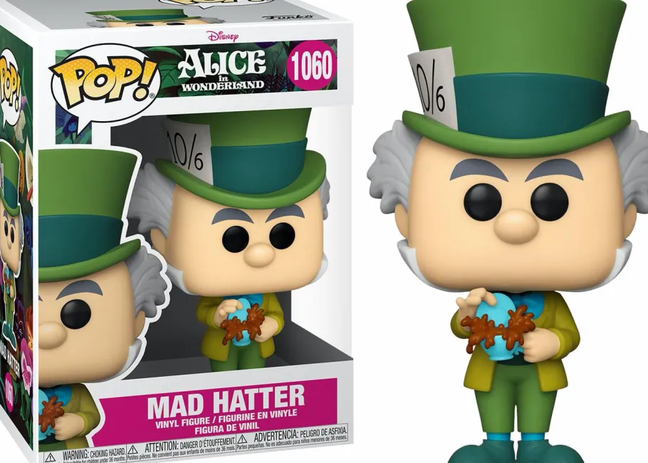 Standard Pop!>Alice in Wonderland - Mad Hatter 70th Anniversary Pop! Vinyl Figure