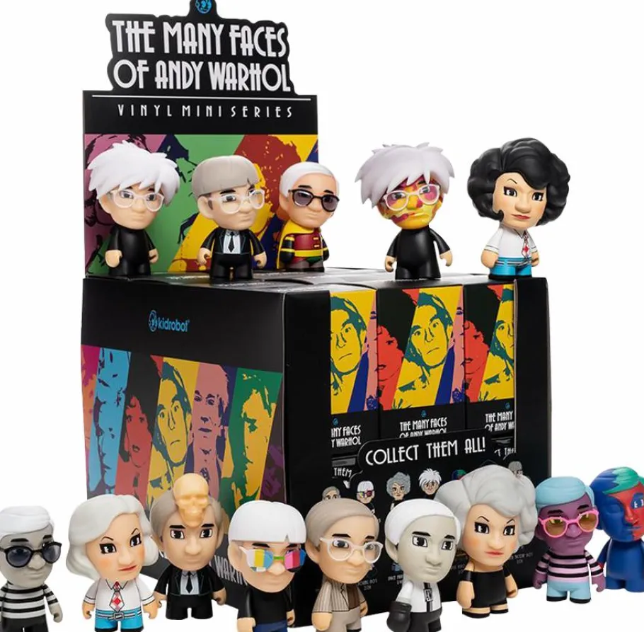 Blind Box>Andy Warhol - Many Faces of Andy Mini Series Blind Box 3” Vinyl Figure (Display of 24)