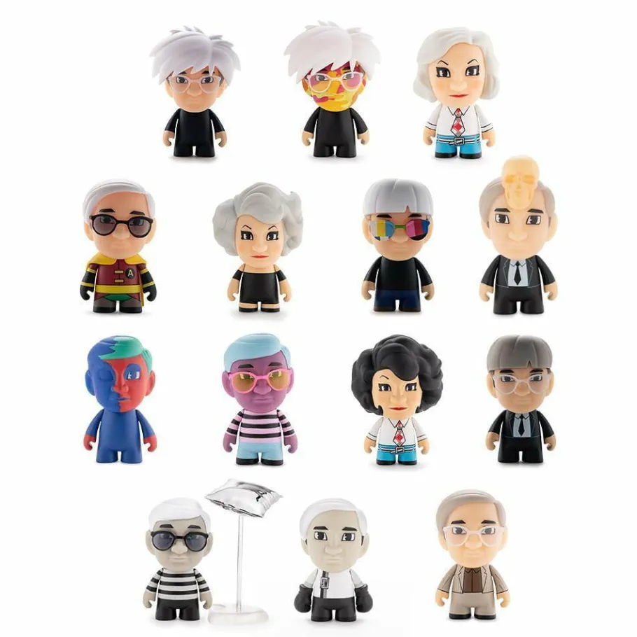 Blind Box>Andy Warhol - Many Faces of Andy Mini Series Blind Box 3” Vinyl Figure (Display of 24)