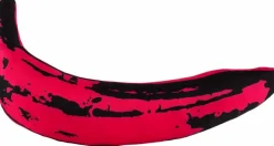 Designer Plush>Andy Warhol - Pink Banana Medium 10” Plush