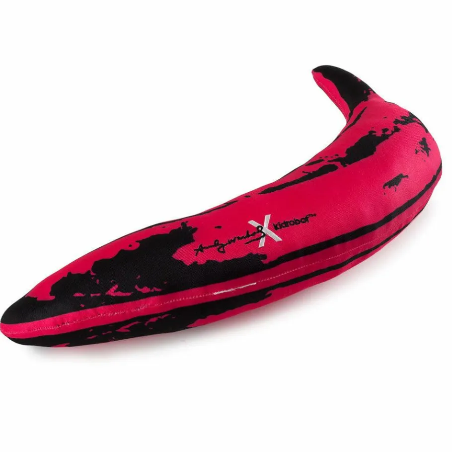 Designer Plush>Andy Warhol - Pink Banana Medium 10” Plush