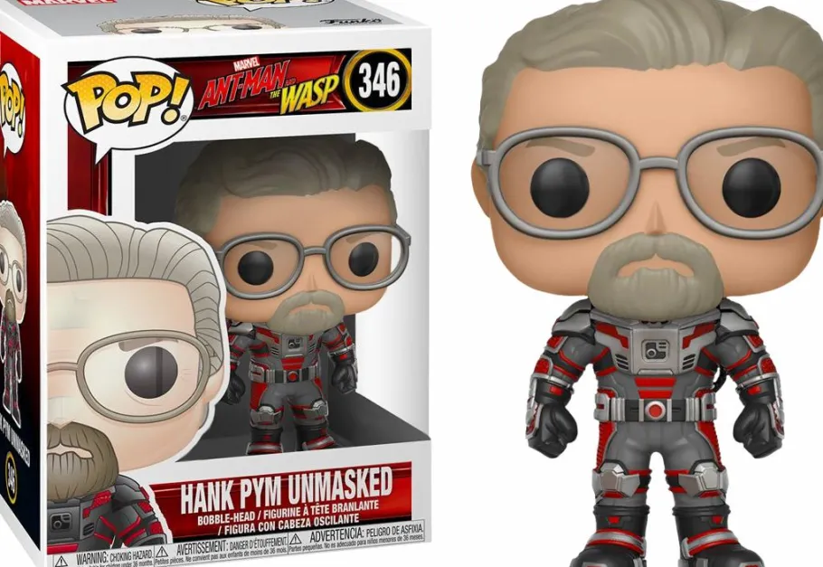 Standard Pop!>Ant-Man and the Wasp - Hank Pym Unmasked Pop! Vinyl Figure