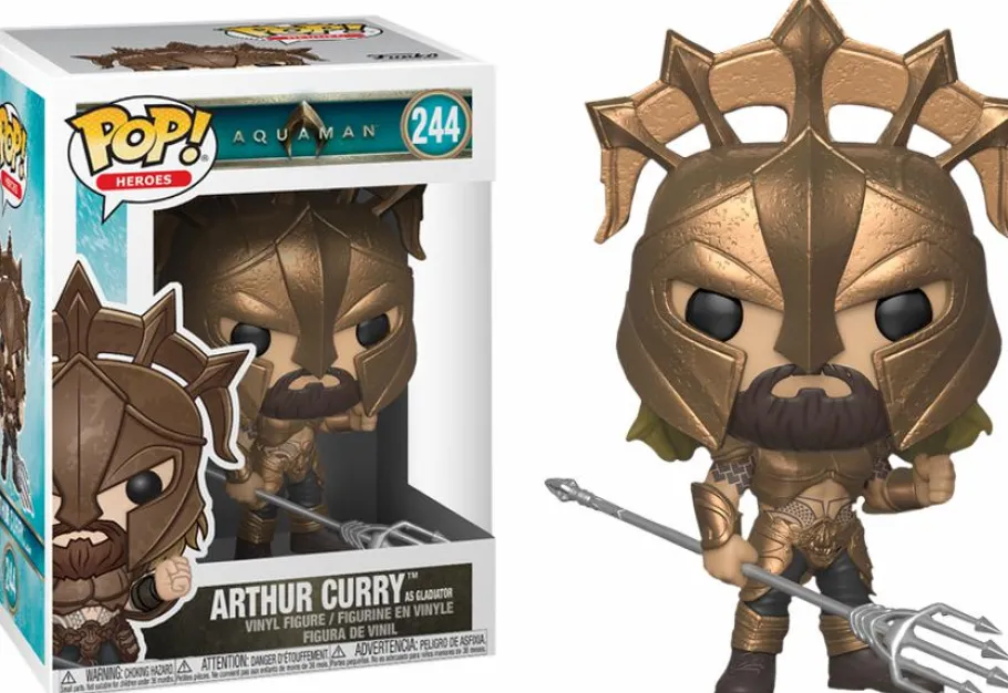 Standard Pop!>Aquaman (2018) - Arthur Curry as Gladiator Pop! Vinyl Figure