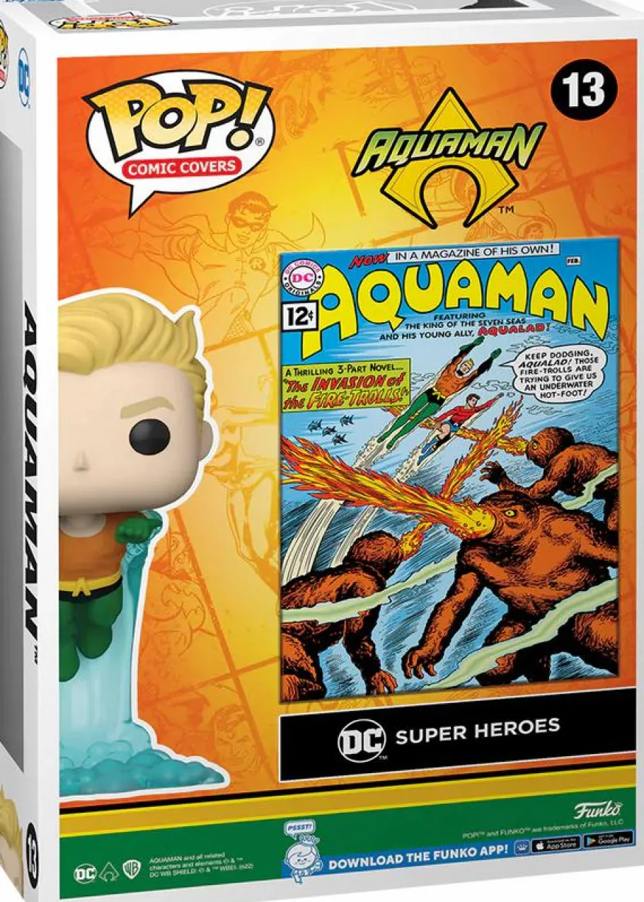 Pop! Covers>Aquaman - #1 Pop! Comic Covers Vinyl Figure
