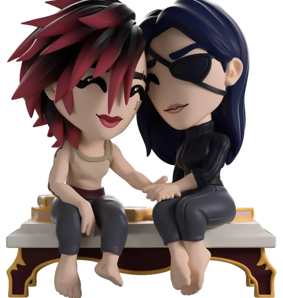 Designer Vinyl>League of Legends Arcane: - Vi and Caitlyn 4.5" Vinyl Figure Diorama