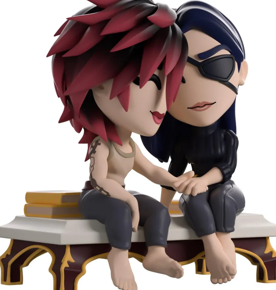 Designer Vinyl>League of Legends Arcane: - Vi and Caitlyn 4.5" Vinyl Figure Diorama