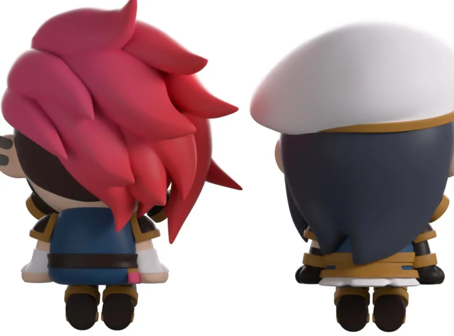 Designer Vinyl>League of Legends Arcane: - Taskforce Caitlyn and Vi Monitor Buddiez 2.5" Vinyl Figure 2-Pack