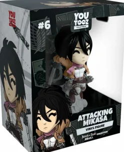 Designer Vinyl>Attack on Titan - Attacking Mikasa 5” Vinyl Figure