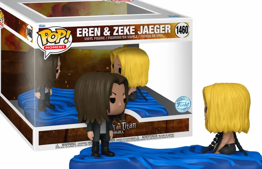 Pop! Moments>Attack on Titan - Eren & Zeke Jaeger Pop! Moment Vinyl Figure