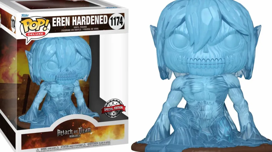 Pop! Deluxe>Attack on Titan - Eren Yeager Hardened Deluxe Pop! Vinyl Figure