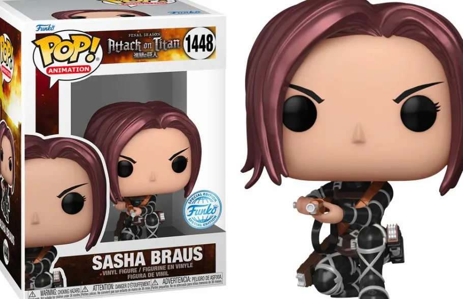 Standard Pop!>Attack on Titan - Sasha Braus Metallic Pop! Vinyl Figure