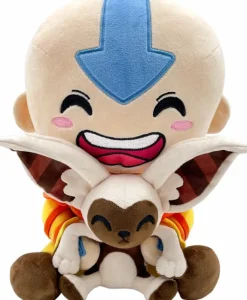 Designer Plush>Avatar The Last Airbender Avatar: The Last Airbender - Aang & Momo Sitting 12" Plush