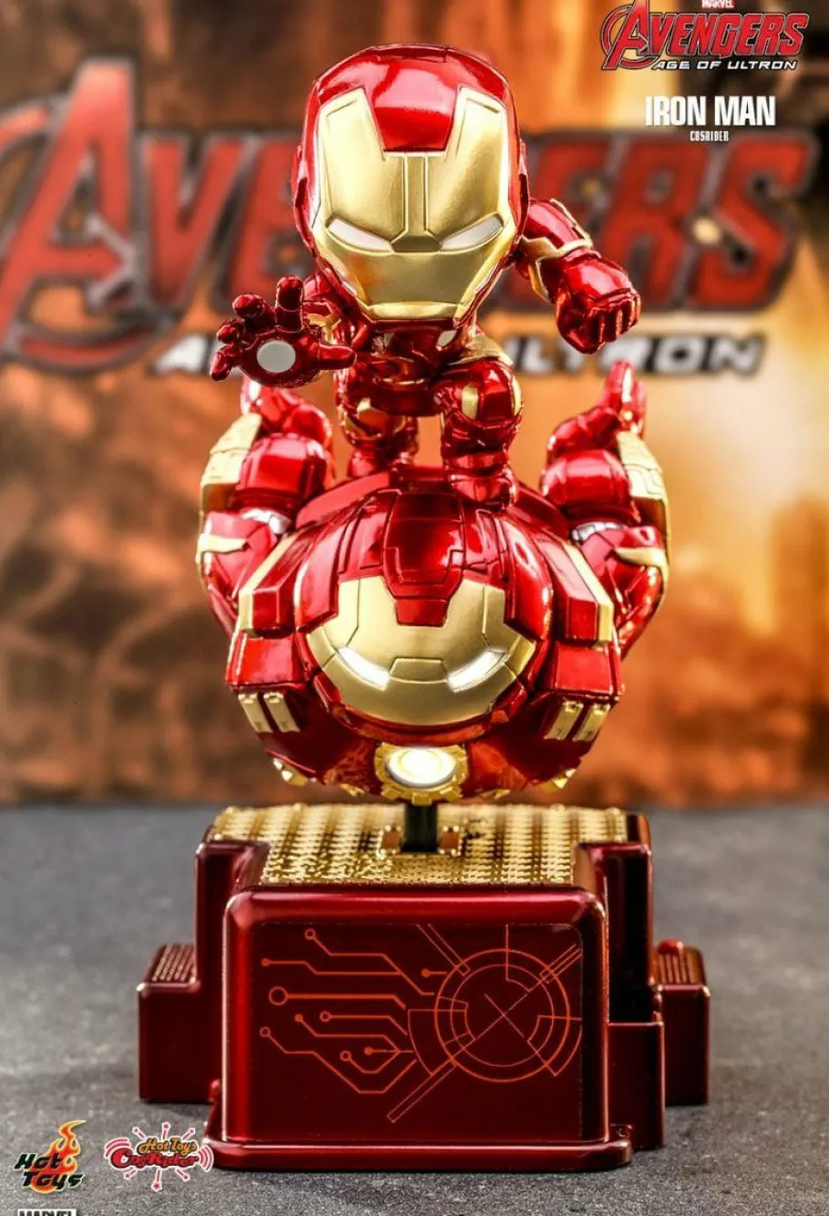 Cosbaby>The Avengers Avengers 2: Age of Ultron - Iron Man CosRider Hot Toys Figure