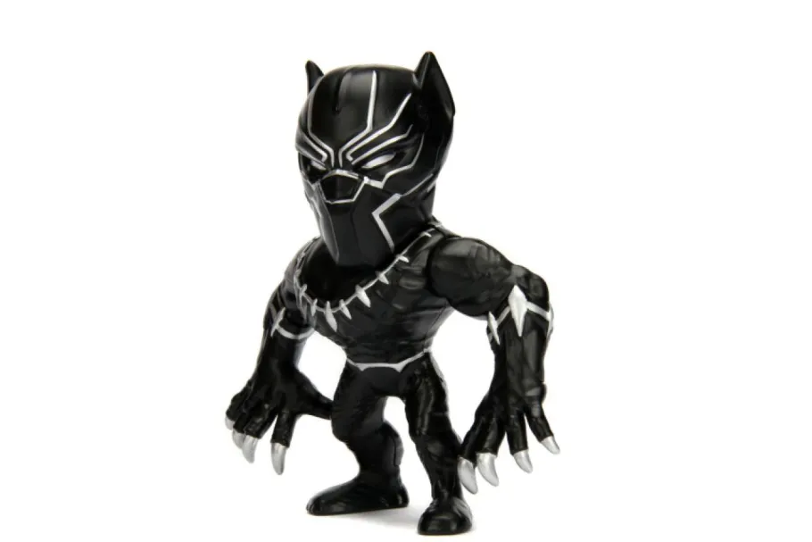 Die-Cast Figures>The Avengers Avengers - Black Panther Metalfigs 4" Die-Cast Figure