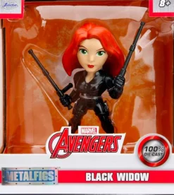 Die-Cast Figures>The Avengers Avengers - Black Widow Metalfigs 4" Die-Cast Figure