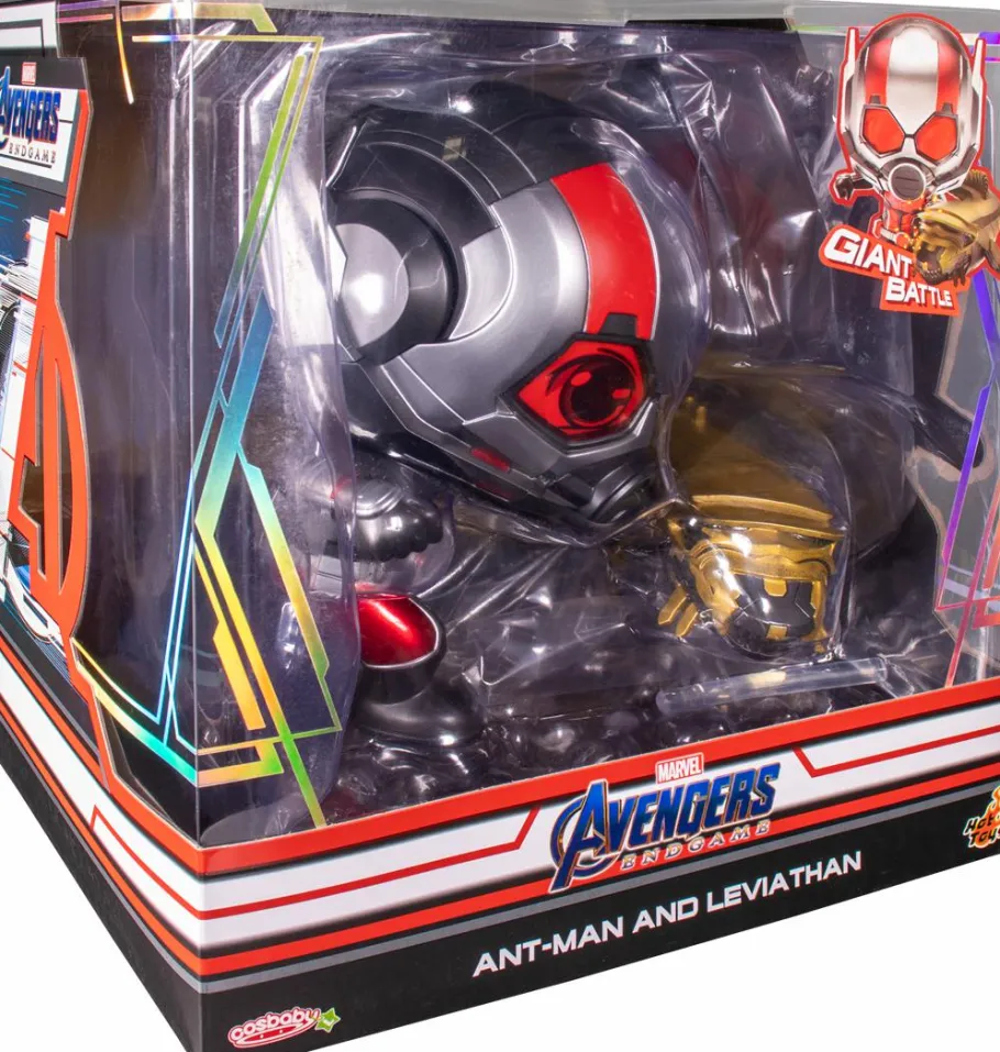 Cosbaby>The Avengers Avengers 4: Endgame - Ant-Man & Leviathan (L) Cosbaby Hot Toys Bobble-Head Figure 2-Pack