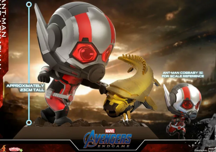 Cosbaby>The Avengers Avengers 4: Endgame - Ant-Man & Leviathan (L) Cosbaby Hot Toys Bobble-Head Figure 2-Pack