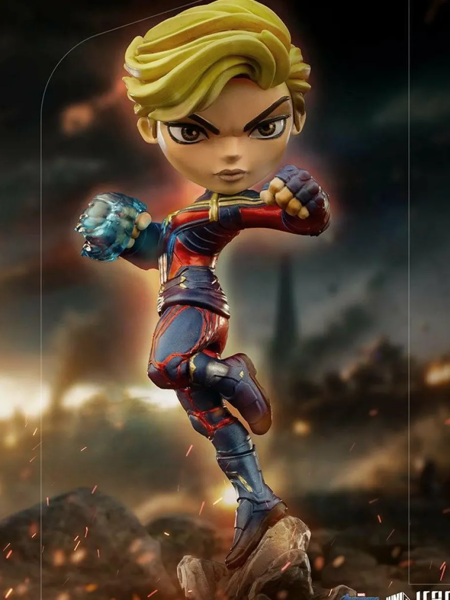 Designer Vinyl>The Avengers Avengers 4: Endgame - Captain Marvel Minico 7” Vinyl Figure