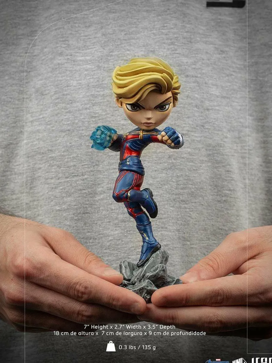 Designer Vinyl>The Avengers Avengers 4: Endgame - Captain Marvel Minico 7” Vinyl Figure
