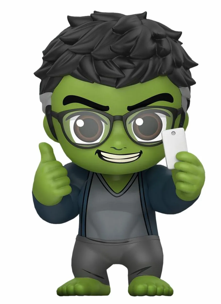 Cosbaby>The Avengers Avengers 4: Endgame - Hulk Casual Wear Cosbaby 3.75” Hot Toys Bobble-Head Figure