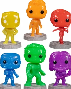 Pop! Bundles>The Avengers Avengers 4: Endgame - Infinity Stones Artist Series Pop! Vinyl Bundle with Pop! Protector (Set of 6)