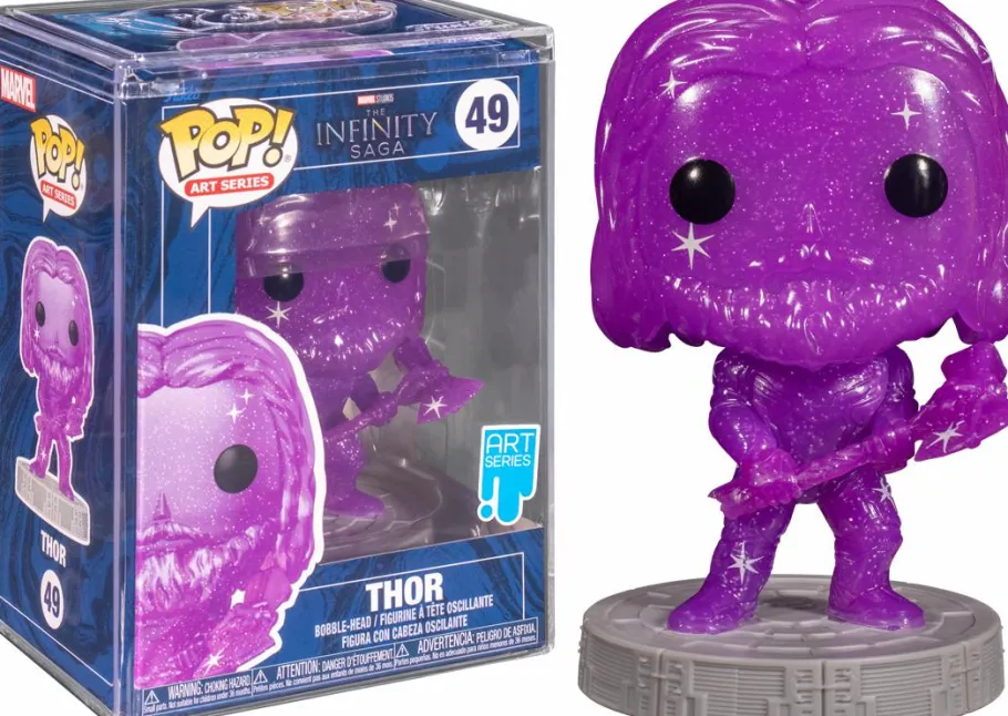 Pop! Bundles>The Avengers Avengers 4: Endgame - Infinity Stones Artist Series Pop! Vinyl Bundle with Pop! Protector (Set of 6)