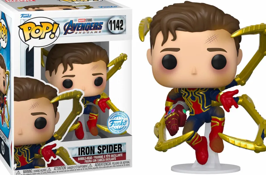 Standard Pop!>The Avengers Avengers 4: Endgame - Iron Spider Unmasked Pop! Vinyl Figure