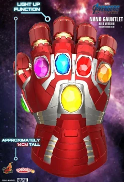 Cosbaby>The Avengers Avengers 4: Endgame - Nano Gauntlet Light-Up (Hulk Version) Cosbaby Hot Toys Bobble-Head Figure (Int Sales Only)