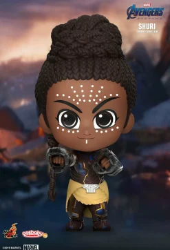 Cosbaby>The Avengers Avengers 4: Endgame - Shuri Cosbaby 3.75” Hot Toys Bobble-Head Figure