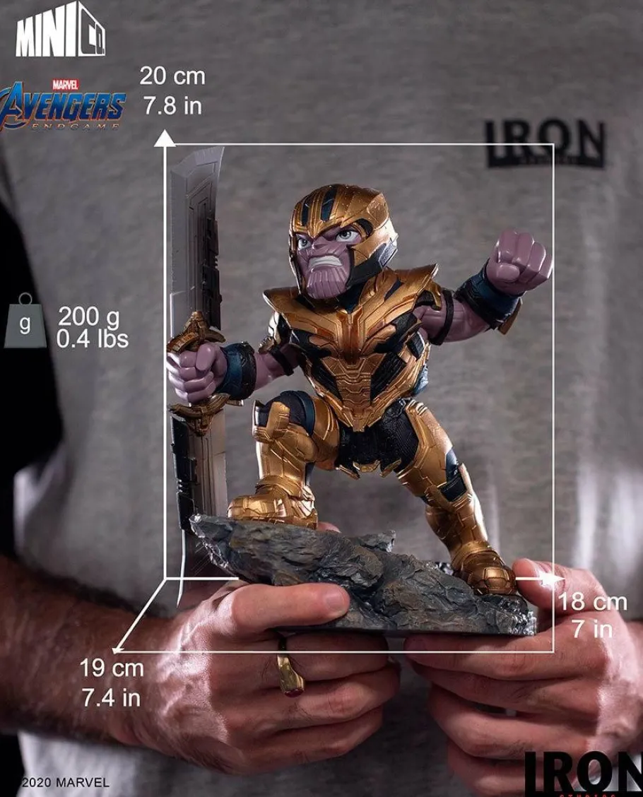 Designer Vinyl>The Avengers Avengers 4: Endgame - Thanos Minico 7” Vinyl Figure