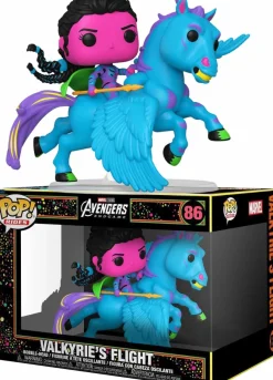 Pop! Rides & Town>The Avengers Avengers 4: Endgame - Valkyrie’s Flight Blacklight Pop! Rides Vinyl Figure