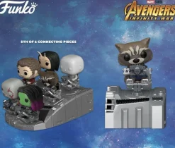 Pop! Deluxe>Guardians of the Galaxy Avengers 3: Infinity War - Rocket Raccoon in Guardian’s Ship Diorama Deluxe Pop! Vinyl Figure