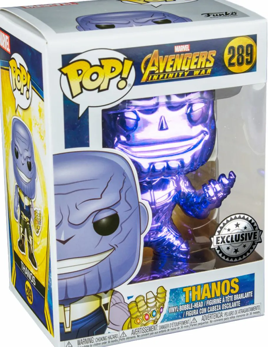 Standard Pop!>The Avengers Avengers 3: Infinity War - Thanos Purple Chrome Pop! Vinyl Figure (2018 Event Exclusive)