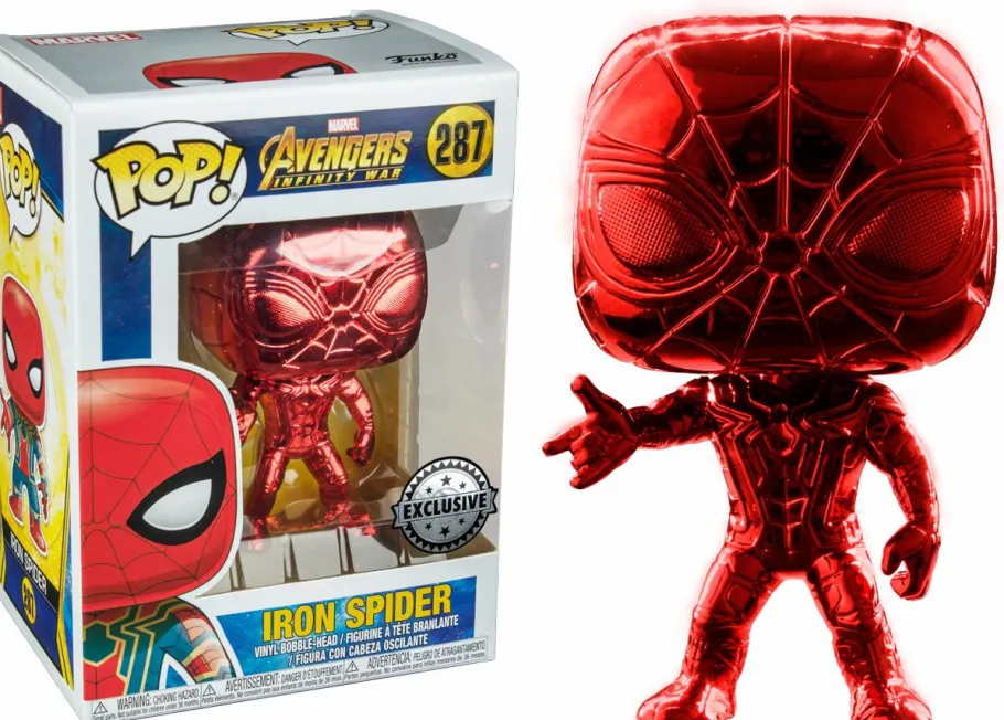 Pop! Bundles>The Avengers Avengers 3: Infinity War - Triple Chrome Pop! Vinyl Bundle (Set of 3) (2018 Event Exclusive)