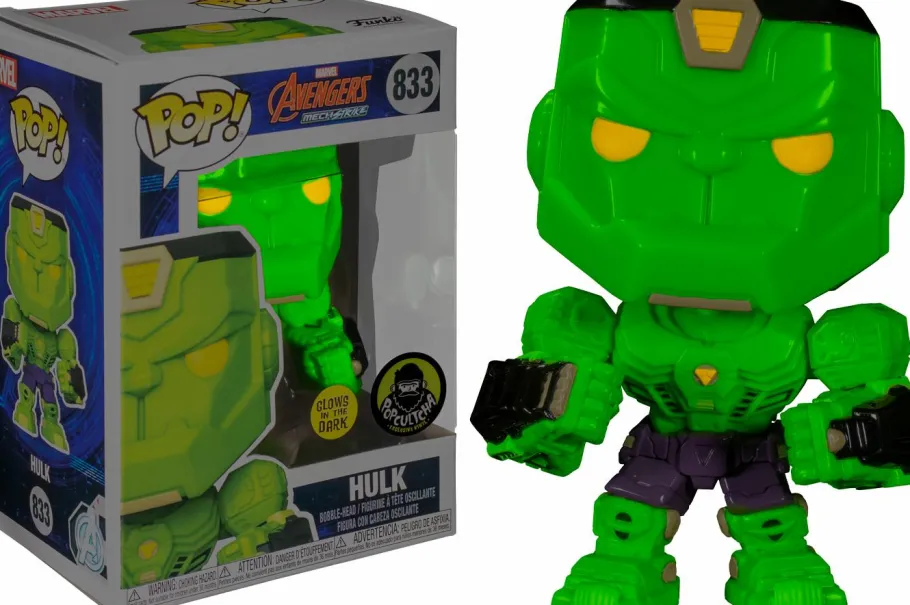 Standard Pop!>The Avengers Avengers Mech Strike - Hulk Mech Glow in the Dark Pop! Vinyl Figure (Popcultcha Exclusive)