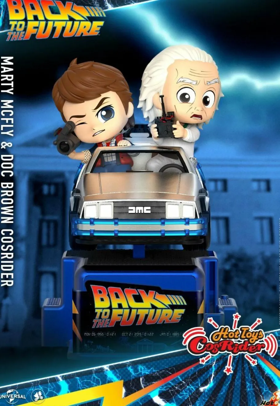 Cosbaby>Back to the Future - Marty McFly & Doc Brown CosRider Hot Toys Figure