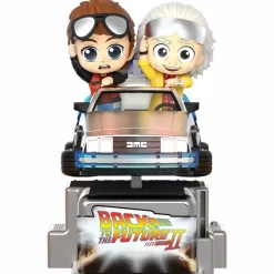 Cosbaby>Back to the Future Part II - Marty McFly & Doc Brown CosRider Hot Toys Figure