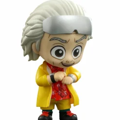 Cosbaby>Back to the Future Part II - Doc Brown Cosbaby (S) Hot Toys Figure