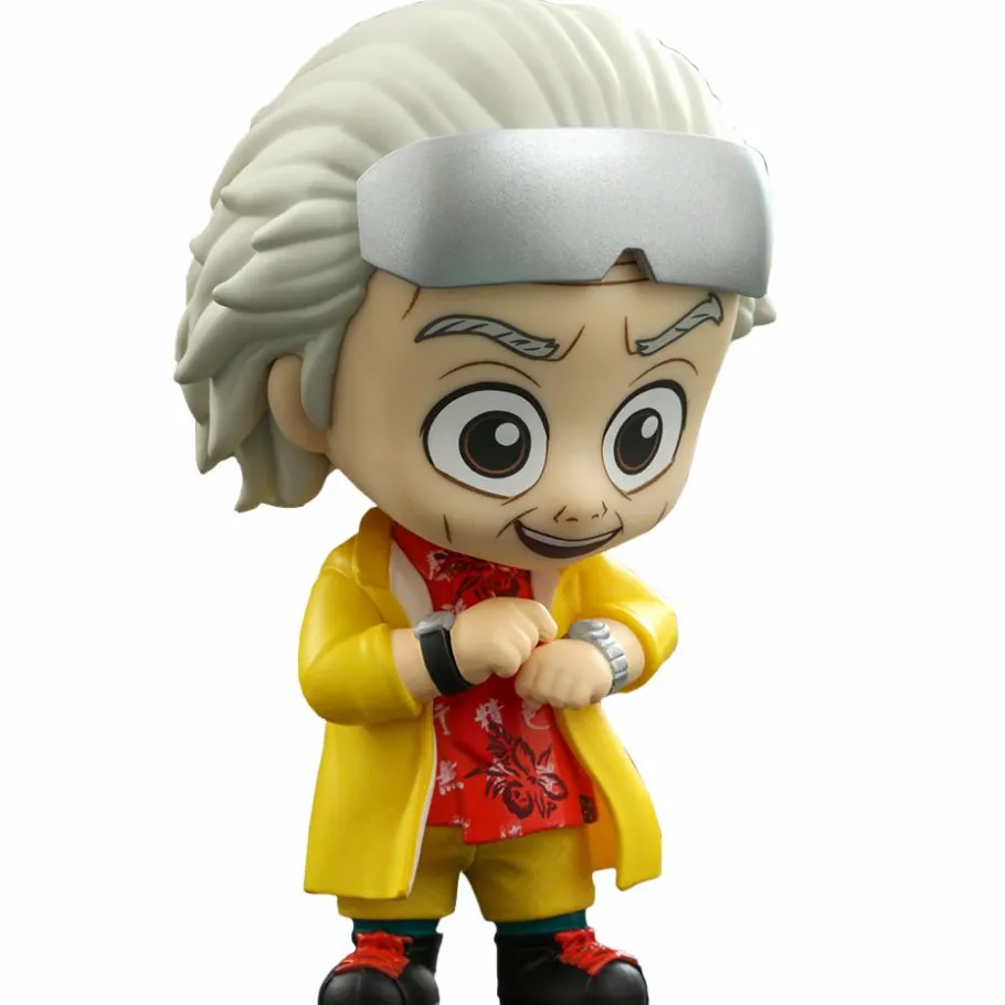 Cosbaby>Back to the Future Part II - Doc Brown Cosbaby (S) Hot Toys Figure