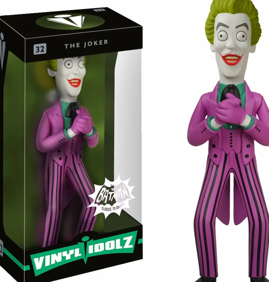Designer Vinyl>Batman (1966) - Joker 8" Vinyl Idolz Figure