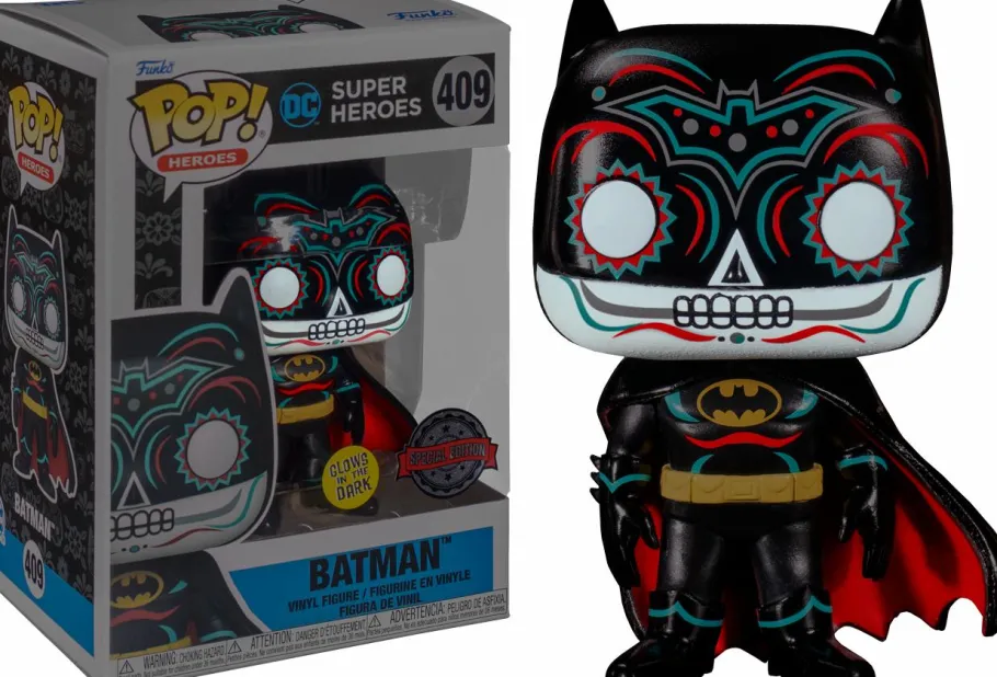 Standard Pop!>Batman - Dia de los Muertos Glow in the Dark Pop! Vinyl Figure