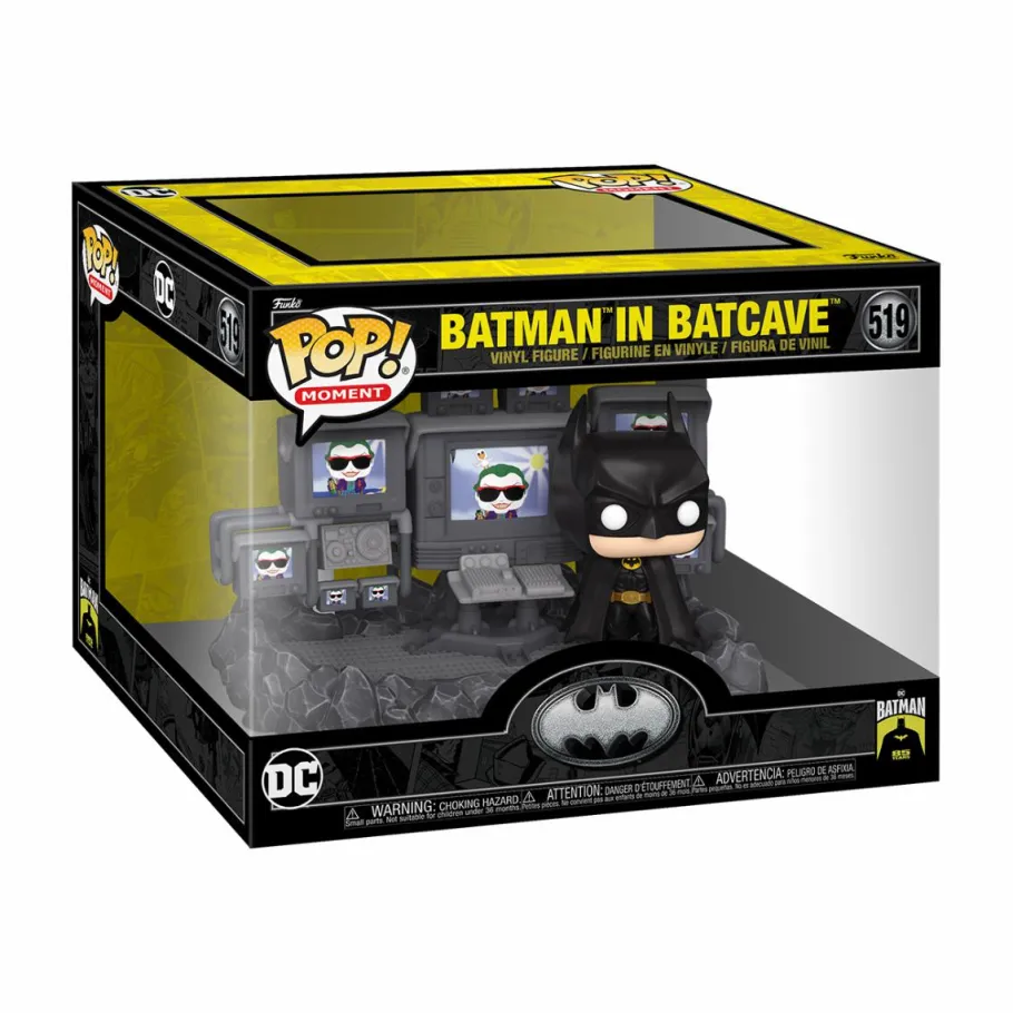 Pop! Deluxe>Batman - in Batcave (1989) 85th Anniversary Pop! Moment Vinyl Figure