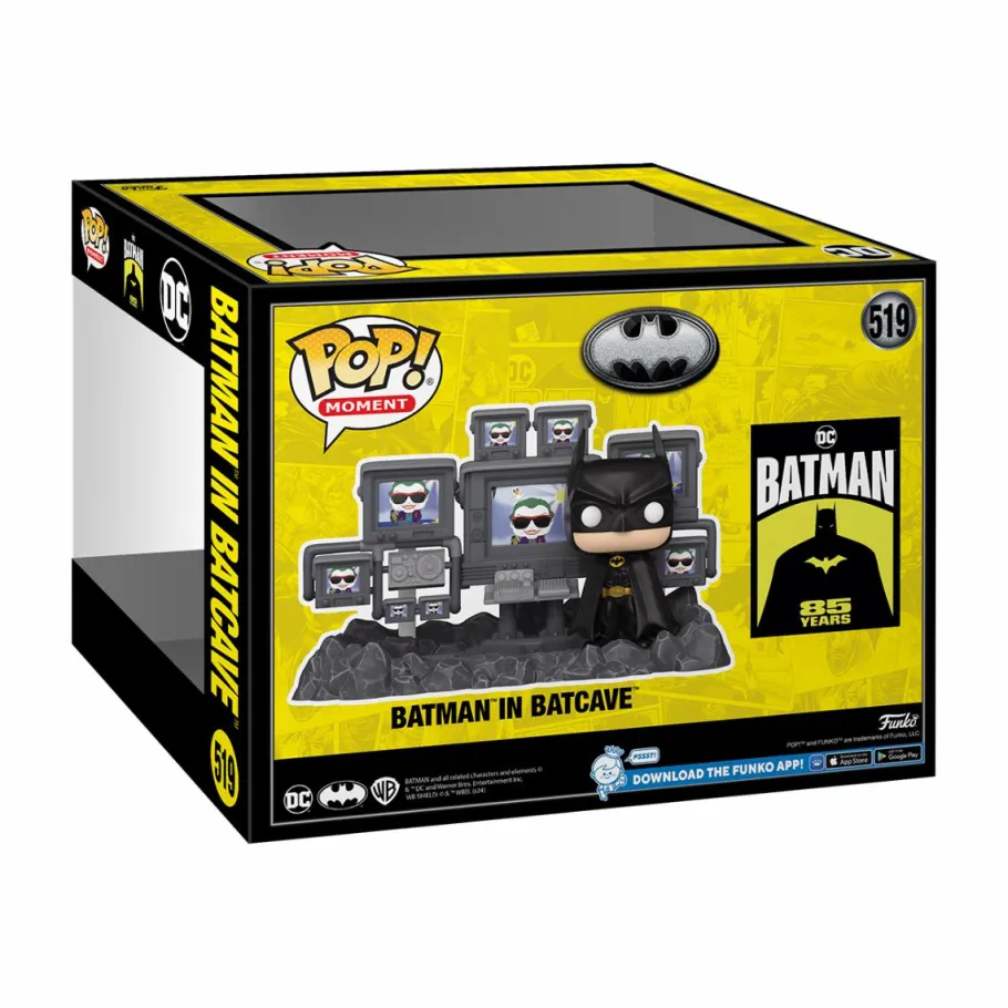 Pop! Deluxe>Batman - in Batcave (1989) 85th Anniversary Pop! Moment Vinyl Figure