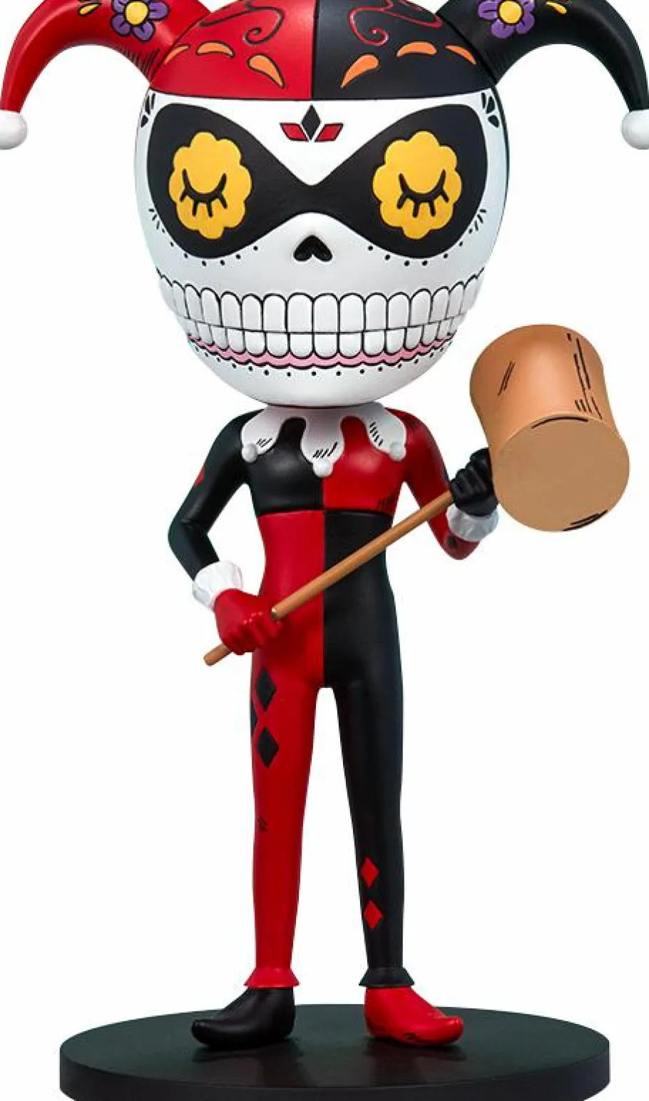 Designer Vinyl>Batman - Harley Quinn Calavera 8” Vinyl Figure by Jose Pulido