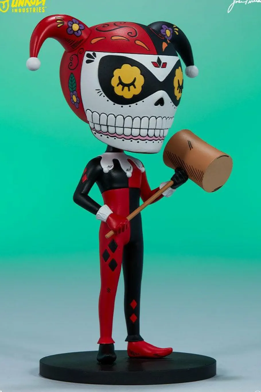 Designer Vinyl>Batman - Harley Quinn Calavera 8” Vinyl Figure by Jose Pulido