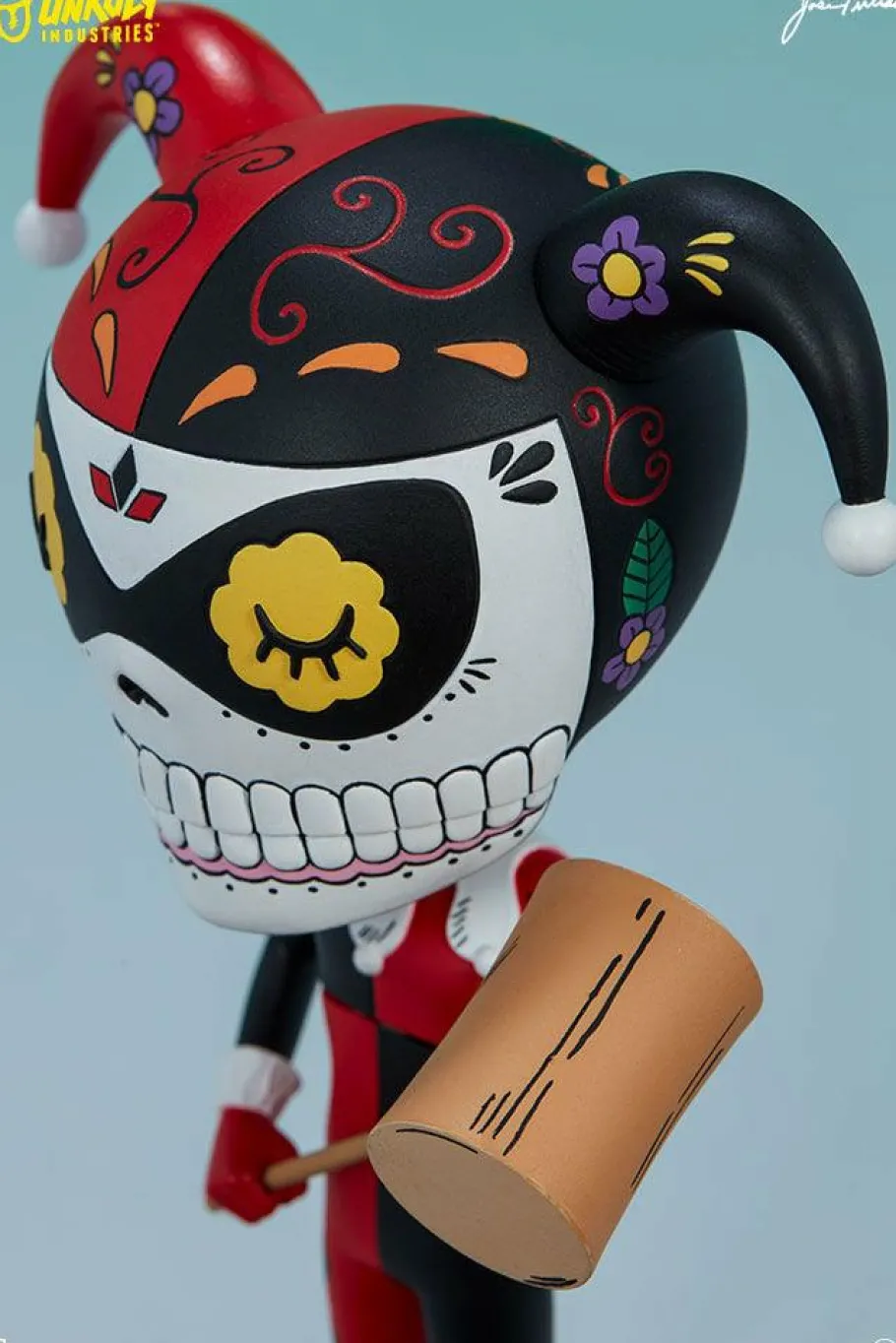 Designer Vinyl>Batman - Harley Quinn Calavera 8” Vinyl Figure by Jose Pulido